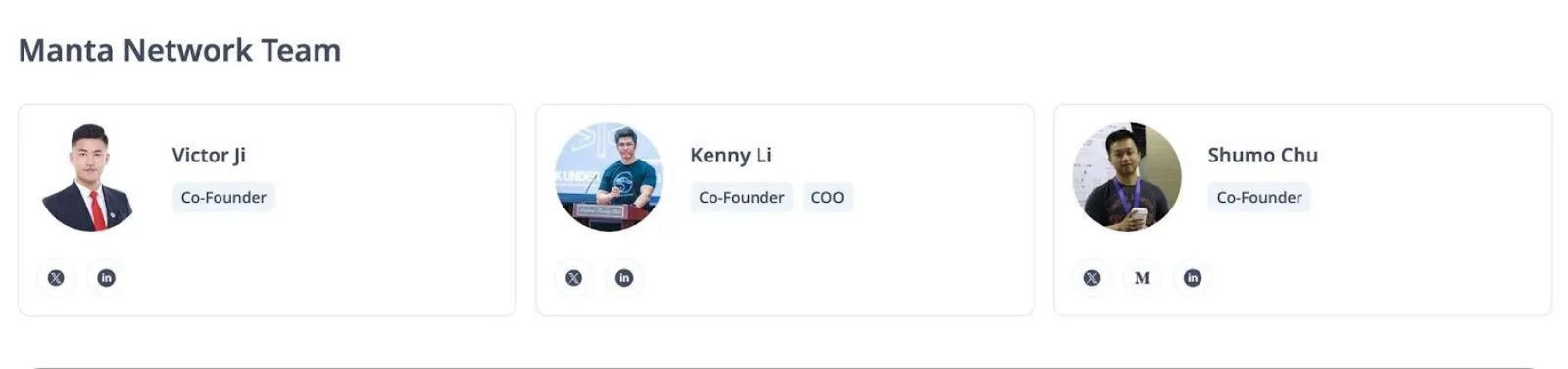 manta network team